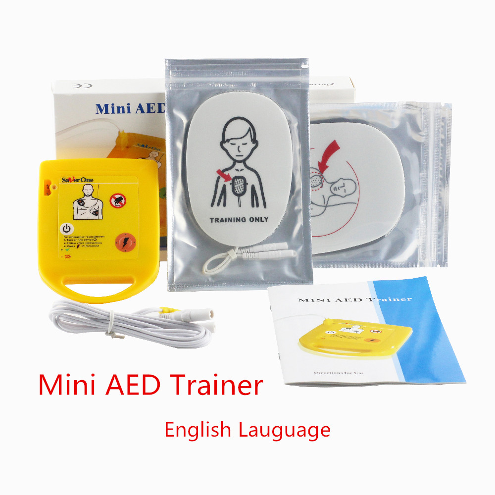 Defibrillator Aed Trainer - Mini AED Trainer XFT-D0009เสียงภาษาอังกฤษ Defibrillator Universal