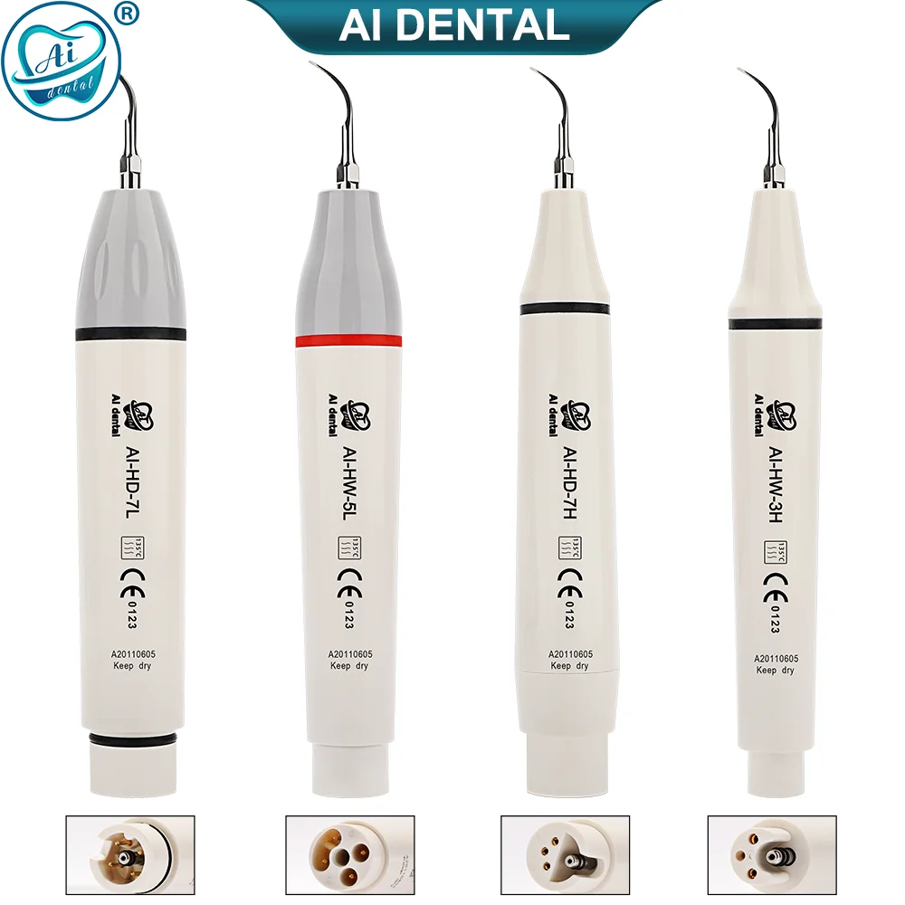Dental Scaler Ultrasonic - เครื่องมือทันตกรรม อัลตราโซนิก ไพโซ สเกลเลอร์ แฮนด์พีซ สเกลเลอร์แบบพกพา