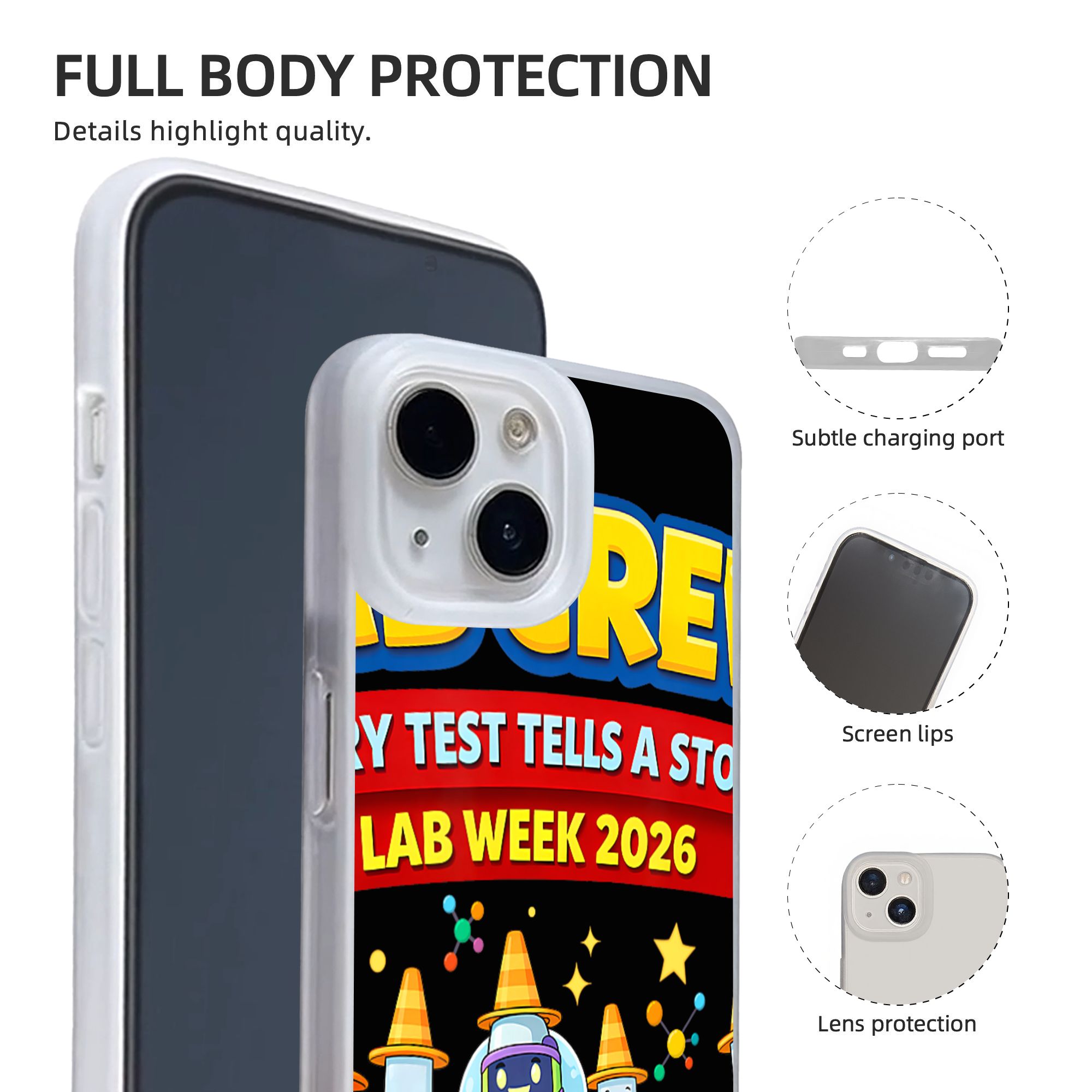 เคสโทรศัพท์กันกระแทก New Armor - Medical Laboratory Scientist บทวิจารณ์และราคา