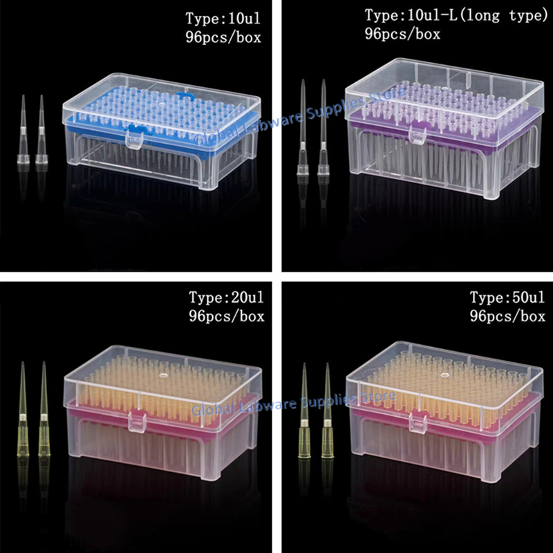 1ชุด Lab 10ul/10ul-L/20ul/50ul - Lab Pipette Tip บทวิจารณ์และราคา